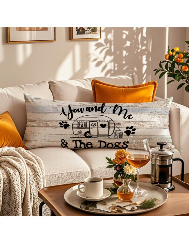 Funda de Almohada Corporal PIUD 50.8x137.2 cm Franela Art Deco