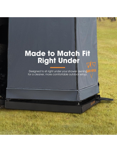 Base de Ducha Portátil San Hima 104x104cm con Drenaje