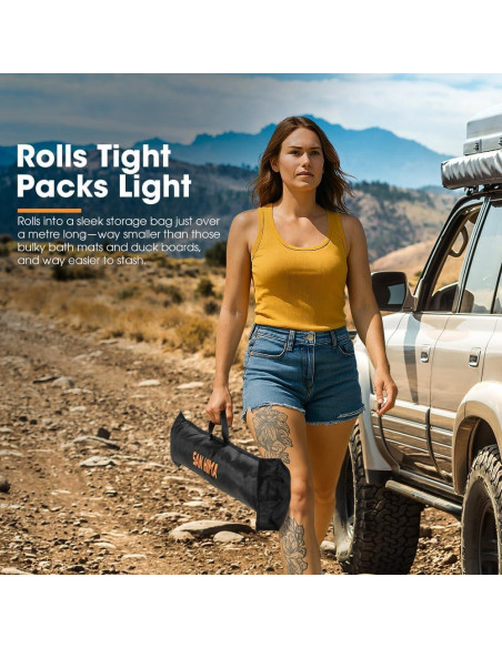 Base de Ducha Portátil San Hima 104x104cm con Drenaje