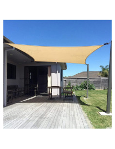 Vela Sombra Rectangular 3.05m x 3.96m SUNNY GUARD Arena UV