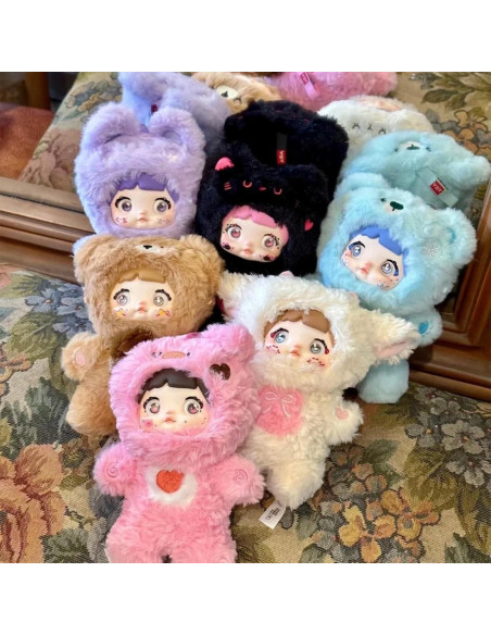 Muñeca de Peluche CALEMBOU Kawaii Nommi 16-18 cm Sorpresa