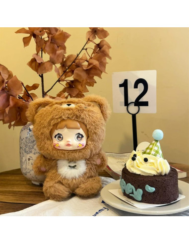 Muñeca de Peluche CALEMBOU Kawaii Nommi 16-18 cm Sorpresa