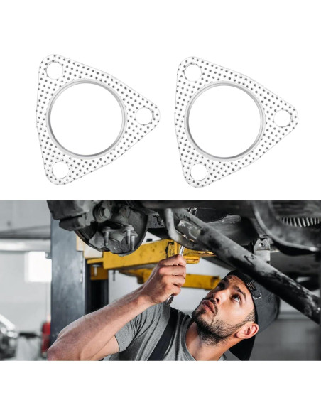 Juego de Juntas de Escape Junecarp 2" 2 Piezas Alta Calidad