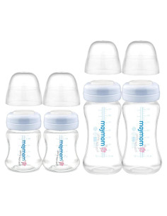 Botellas de Almacenamiento de Leche Maymom 4.7oz y 9oz 2pc