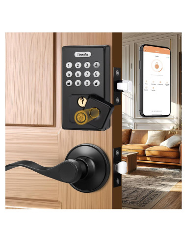Cerradura Inteligente Tinewa con Huella Dactilar y APP
