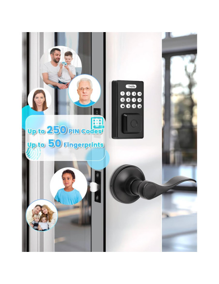 Cerradura Inteligente Tinewa con Huella Dactilar y APP