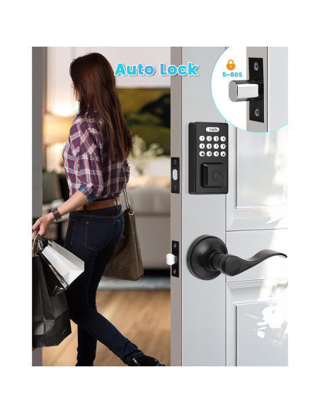 Cerradura Inteligente Tinewa con Huella Dactilar y APP