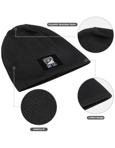 Gorro de invierno unisex GYAUOLOP calavera forro polar negro Gorro de invierno unisex GYAUOLOP calavera forro polar negro