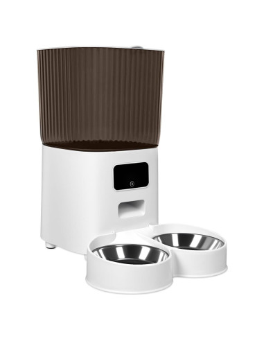 Comedero Inteligente Goodliest para Mascotas Doble Cuencos 5L