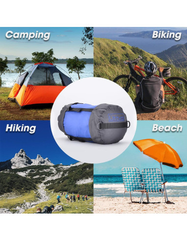 Saco de Compresión ttvo 11L Nylon Resistente al Agua Camping