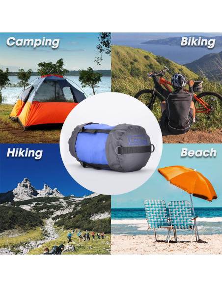 Saco de Compresión ttvo 11L Nylon Resistente al Agua Camping