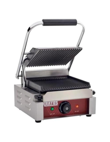 Grill Eléctrico Panini Kratos 29Y-017 22.86x22.86cm 1750W
