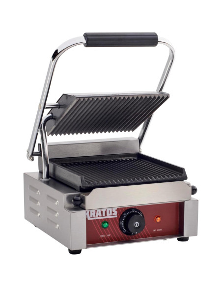Grill Eléctrico Panini Kratos 29Y-017 22.86x22.86cm 1750W