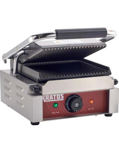 Grill Eléctrico Panini Kratos 29Y-017 22.86x22.86cm 1750W