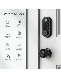 Cerradura Inteligente WiFi Hornbill A4 con Huella Dactilar 2