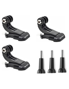 Gancho J Rápido Action Pro para Cámaras de Acción - Ligero y Antideslizante