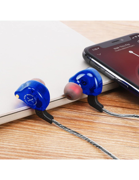 Auriculares In-Ear UrbanX iX2 Pro con Micrófono y Cable Antienredos