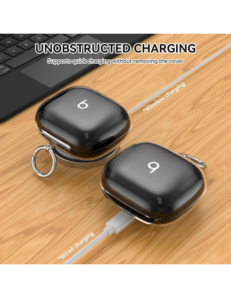 Funda TPU SkyArmor para Powerbeats Pro 2 - Negro Transparente