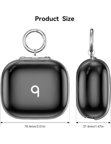 Funda TPU SkyArmor para Powerbeats Pro 2 - Negro Transparente