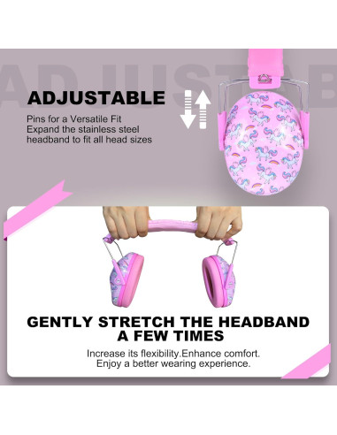 Auriculares Prohear 032 para Niños - Cancelación de Ruido 25dB