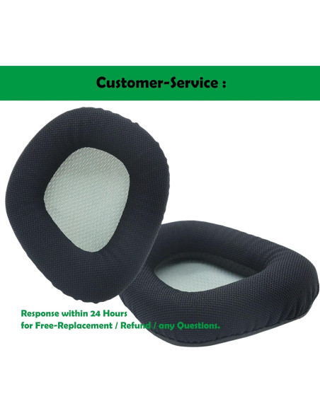 Almohadillas de Reemplazo Corsair Void Pro RGB - Tela y Espuma