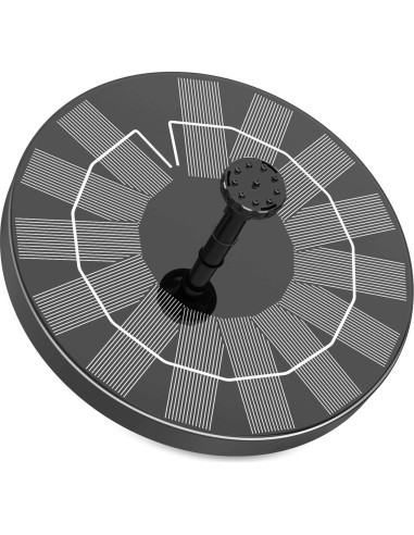 Bomba de Fuente Solar AISITIN 3.5W con 6 Boquillas