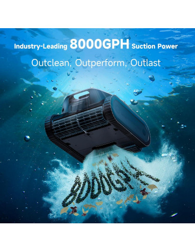 Limpiador de Piscinas Robótico Dreame Z1 Pro 8000 GPH