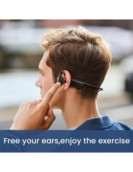 Auriculares Inalámbricos Bluetooth 5.3 GLANA K08 - Conducción Ósea, IPX5, 180mAh