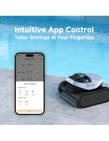 Limpiador de Piscinas Robótico Dreame Z1 Pro 8000 GPH