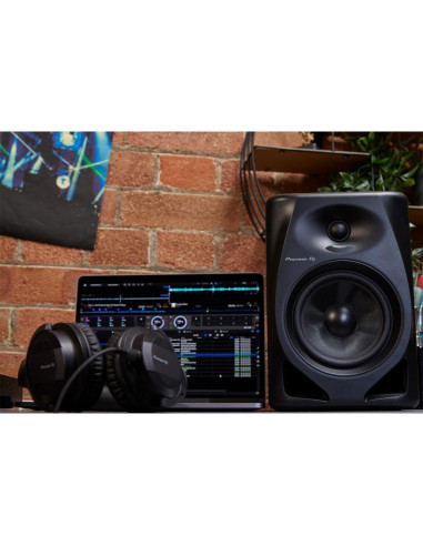 Monitores Activos Pioneer DM-50D 5" con Cables TRS Profesionales