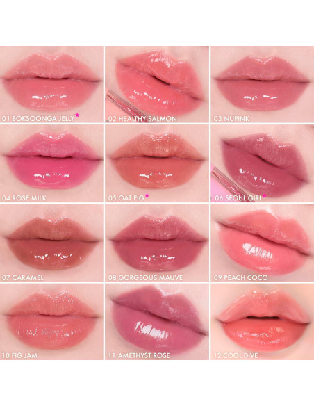 Tinte labial Jel-fit Amuse 01 BOKSOONGA JELLY 12h