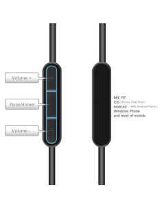 Cable de audio de reemplazo Bose QC25 QC35 QC45 1.5m con micrófono 2