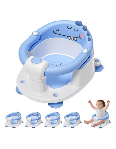Asiento de Baño Antideslizante TPN para Bebés Azul 0-18 kg