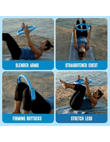 Anillo de Fitness Genérico 35.56 cm con Mangos Acolchados