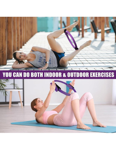 Anillo de Fitness Genérico 35.56 cm con Mangos Acolchados