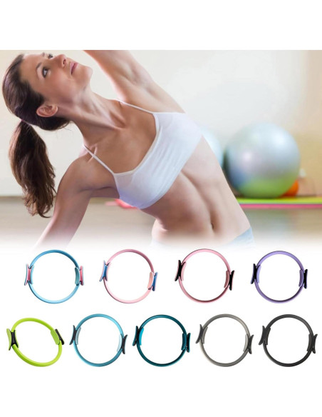 Anillo de Fitness Genérico 35.56 cm con Mangos Acolchados