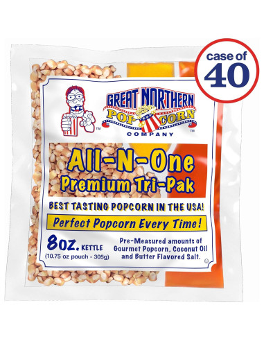 Paquetes de Palomitas Estilo Cine Great Northern 40 Unidades
