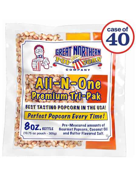 Paquetes de Palomitas Estilo Cine Great Northern 40 Unidades