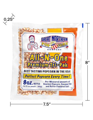 Paquetes de Palomitas Estilo Cine Great Northern 40 Unidades