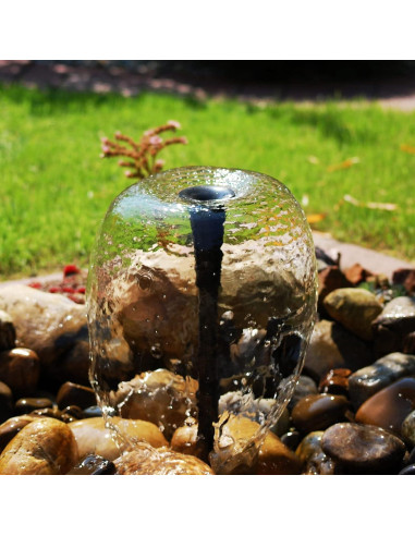 Bomba de Agua Solar ECO-WORTHY 12W 196 GPH para Estanque