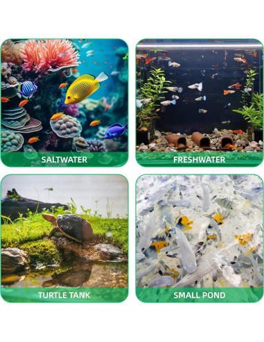 Filtro de Acuario FREESEA 5W 132GPH para 10-35 Galones