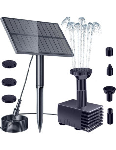 Bomba de Agua Solar Biling para Jardín y Baño de Aves 250 L/h 2