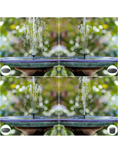 Bomba de Agua Solar Biling para Jardín y Baño de Aves 250 L/h