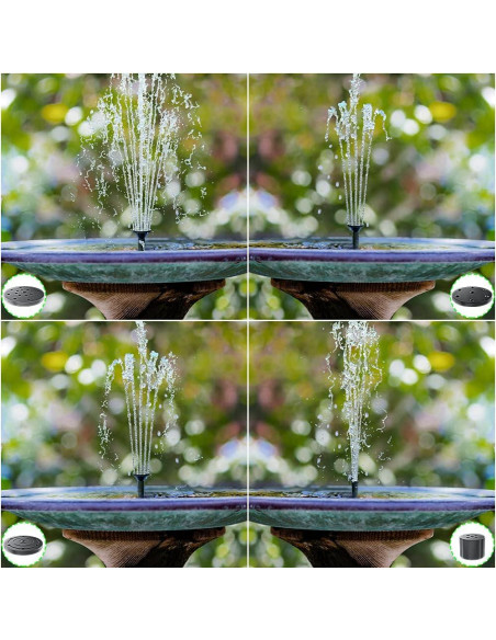 Bomba de Agua Solar Biling para Jardín y Baño de Aves 250 L/h