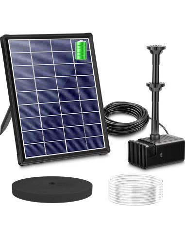Bomba de Agua Solar Biling para Jardín y Baño de Aves 250 L/h