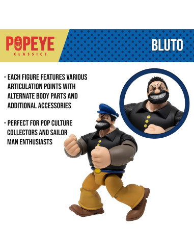 Figura de Acción Bluto Popeye 1:12 Boss Fight Studio