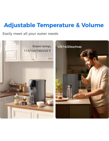 Sistema de Ósmosis Inversa Waterdrop C1-G 6 Etapas Caliente