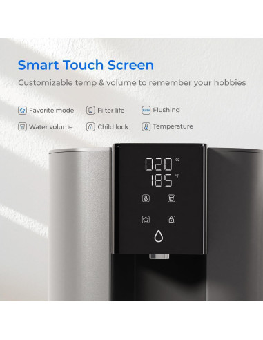 Sistema de Ósmosis Inversa Waterdrop C1-G 6 Etapas Caliente