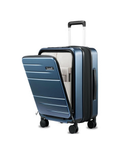 Maleta de Mano LUGGEX 20" Expandible Policarbonato Azul 38L