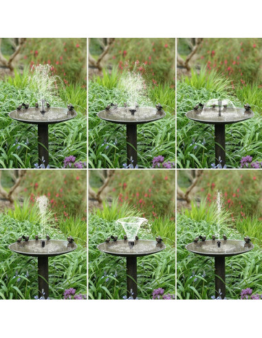 Bomba de Agua Solar Biling para Jardín y Baño de Aves 250 L/h